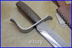Bowie Knife S-guard Saber CIVIL War Secession Confederate Army Carbon Forged