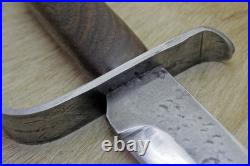 Bowie Knife S-guard Saber CIVIL War Secession Confederate Army Carbon Forged