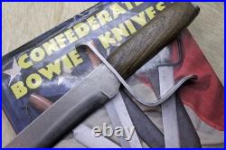 Bowie Knife S-guard Saber CIVIL War Secession Confederate Army Carbon Forged