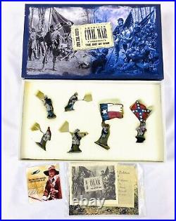 Britains 17017 American Civil War Art Of War Confederate Army Infantry Set