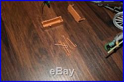 Britains 1960`s Swoppet American CIVIL War Confederate Field Gun & Crew Job Lot