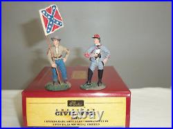 Britains 31033 Confederate Artillery American CIVIL War Toy Soldier Command Set