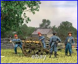 Britains CIVIL War Confederate 31425 Confederate 12 Pound M1841 Howitzer & Crew