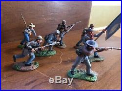 Britains Metal Civil War Soldiers 7 soldiers Confederate Pioneers South