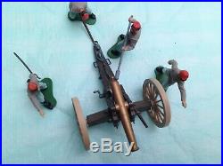 Britains U. S. Civil War Confederate Cannon Gun Team