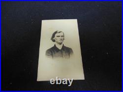 C. D. V. Photograph of Confederate Civil War General Henry A. Wise