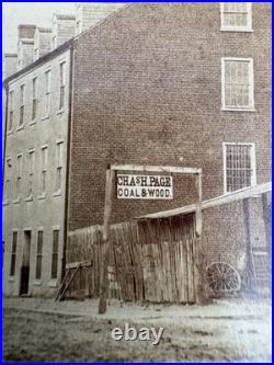 CASTLE THUNDER Confederate Prison Civil War Stereoview Card Richmond Virginia