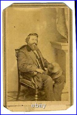 CDV Louis Wigfall Confederate Leading Secessionist Anthony/ Brady Photo