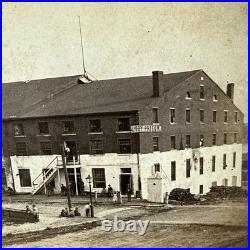 CDV Photograph Libby Prison Richmond VA Civil War Confederate Prison
