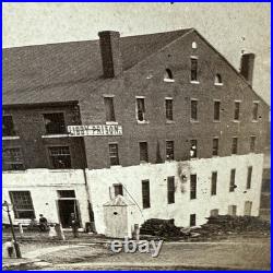 CDV Photograph Libby Prison Richmond VA Civil War Confederate Prison