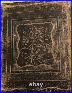 CIVIL WAR AMBROTYPE half size image of a confederate soldier