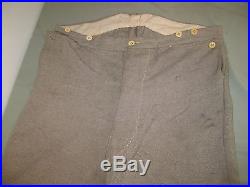 CIVIL War Ben Tart Hand Stitched Confederate Jeans Wool Frock Coat And Trousers