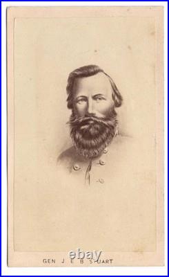 CIVIL WAR CDV CSA Confederate General James Brown JEB STUART c1860s CIVIL WAR CDV CSA Confederate General James Brown JEB STUART c1860s
