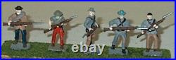 CIVIL WAR CONFEDERATE ARMY 22MM SCALE BY Stone Mountain Miniatures OF USA