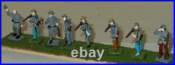 CIVIL WAR CONFEDERATE ARMY 22MM SCALE BY Stone Mountain Miniatures OF USA