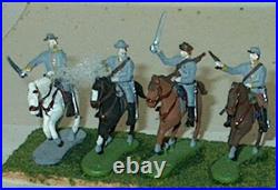 CIVIL WAR CONFEDERATE ARMY 22MM SCALE BY Stone Mountain Miniatures OF USA