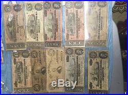 CIVIL War Confederate/csa Lot Currency+stamps+bond+bullets+covers+memorabilia#40