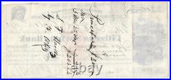 CIVIL WAR Confederate General Weisiger, 3x WIA, Signed Certificate of Deposit