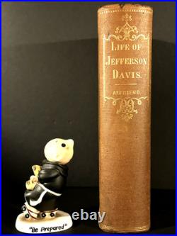 CIVIL WAR Confederate President THE LIFE OF JEFFERSON DAVIS Lincoln SLAVERY 1868