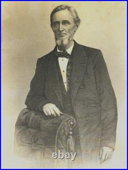 CIVIL WAR Confederate President THE LIFE OF JEFFERSON DAVIS Lincoln SLAVERY 1868