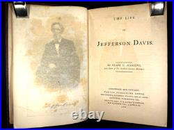 CIVIL WAR Confederate President THE LIFE OF JEFFERSON DAVIS Lincoln SLAVERY 1868