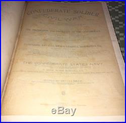 CIVIL WAR HISTORY South CONFEDERATE SOLDIER ARMY NAVY GENERAL Battles Robert Lee