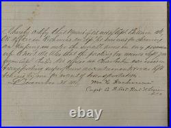 CIVIL WAR LETTER Document Confederate Captain Bachman SOUTH CAROLINA