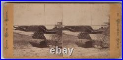 CIVIL WAR PHOTO SV Charleston SC Confederate Artillery Point Battery Soule 1865