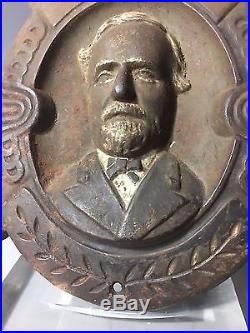 CIVIL WAR UNITED CONFEDERATE VETERAN UCV General Robert E. Lee Cast Iron Plaque