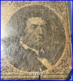 CIVIL War 1864 $10 Ten Dollars Richmond Confederate States Of America Note