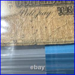 CIVIL War 1864 $10 Ten Dollars Richmond Confederate States Of America Note
