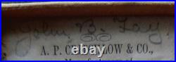 CIVIL War Ambrotype Photo Confederate Soldier Double Armed Pistols Identified