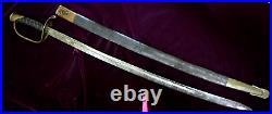 CIVIL War Cofederate Boyle & Gamble Published Foot Officer Sword # 17 Hoffman