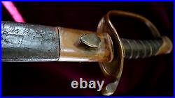 CIVIL War Cofederate Boyle & Gamble Published Foot Officer Sword # 17 Hoffman