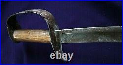 CIVIL War Confederate 1860 Pattern Cavalry Sword With D Guard Bowie Style