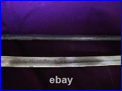 CIVIL War Confederate A. H. De Witt Georgia Foot Officer Sword 3 Known Ex Hoffman