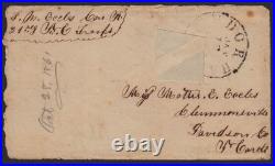 CIVIL War Confederate Autograph Letter Signed 07/09/1861
