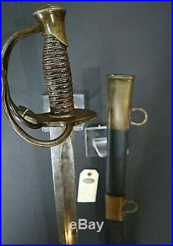 CIVIL War Confederate B. Douglas Of Columbia South Carolina Cavalry Sword C 1861