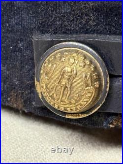 CIVIL War Confederate Csa Virginia Rebel Headgear Kepi Hat Cap