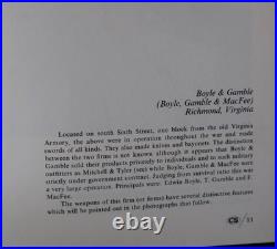 CIVIL War Confederate Dog River Boyle & Gamble Virginia Flat Blade Cavalry Sword