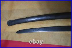 CIVIL War Confederate Dog River Boyle & Gamble Virginia Flat Blade Cavalry Sword