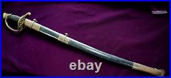 CIVIL War Confederate Dufilho New Orleans Louisiana Foot Officer Sword