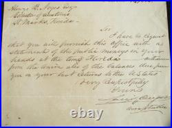 CIVIL War Confederate Florida Money Letter 1861 Major A. B. Noyes CIVIL War Confederate Florida Money Letter 1861 Major A. B. Noyes