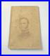CIVIL War Confederate General Thomas Stonewall Jackson Signed Photo CDV Card Htf