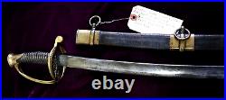 CIVIL War Confederate Haiman & Brother Georgia Or De Witt Foot Officer Sword