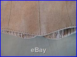CIVIL War Confederate Hand Stitched Western Depot Shell Jacket Tan XL 2xl Nice
