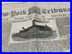 CIVIL War Confederate Ironclad Illustrated News 1862 Sherman To The West C Below