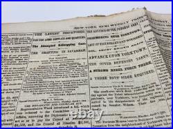 CIVIL War Confederate Ironclad Illustrated News 1862 Sherman To The West C Below