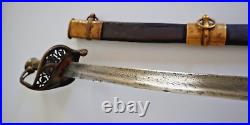 CIVIL War Confederate Leech & Rigdon Memphis Foot Officer Sword