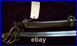 CIVIL War Confederate Louis Froelich Kenansville Confederate States Armory Sword